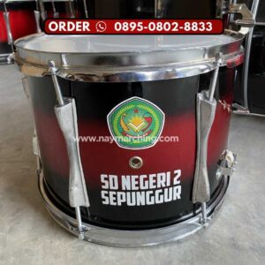 alat drumband sd kualitas terbaik gradasi hitam merah hitam