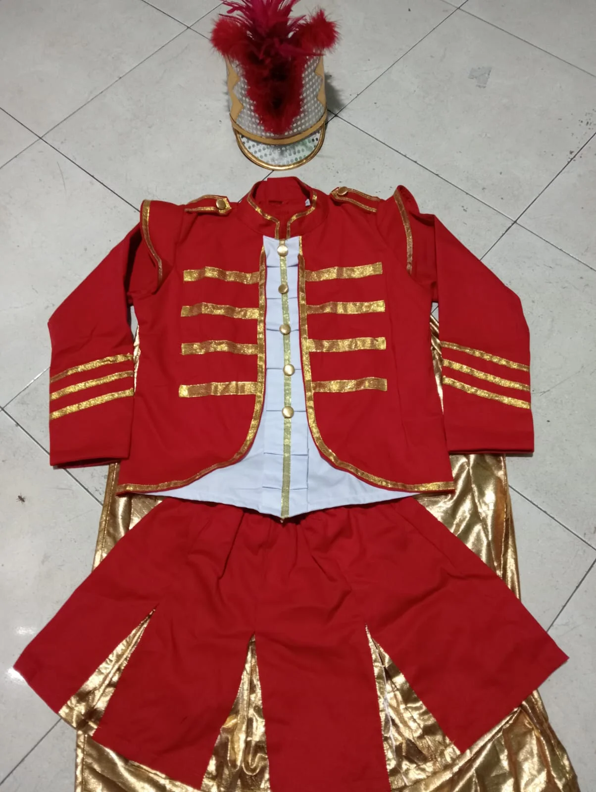 Kostum Drumband Angkatan Laut Di Jawa Tengah Banyumas Wangon Desa Klapagading