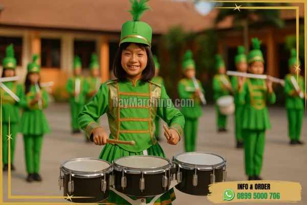 Seragam Drumband Murah di Jawa Tengah Kebumen Puring Desa Kedalemanwetan