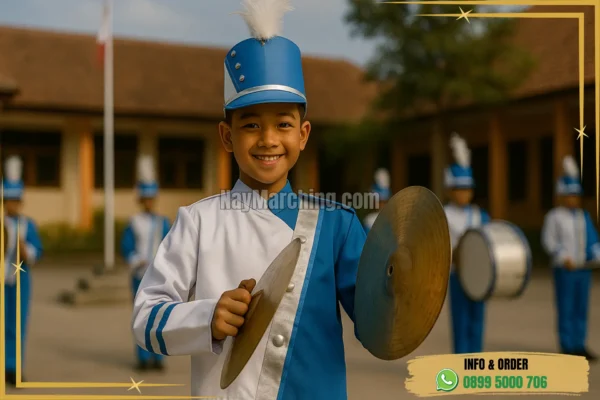 Baju Drumband SD Bahan Adem di Jawa Tengah Kebumen Adimulyo Desa Tepakyang