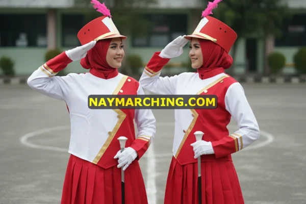 Kostum Drumband Unik di Kalimantan Selatan Tanah Laut Pelaihari Desa Panggung Baru