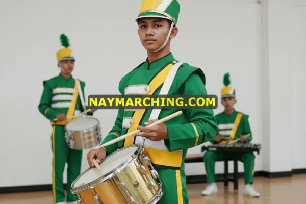 Kostum Drumband Akpol di Kalimantan Tengah Katingan Katingan Kuala Desa Keramat