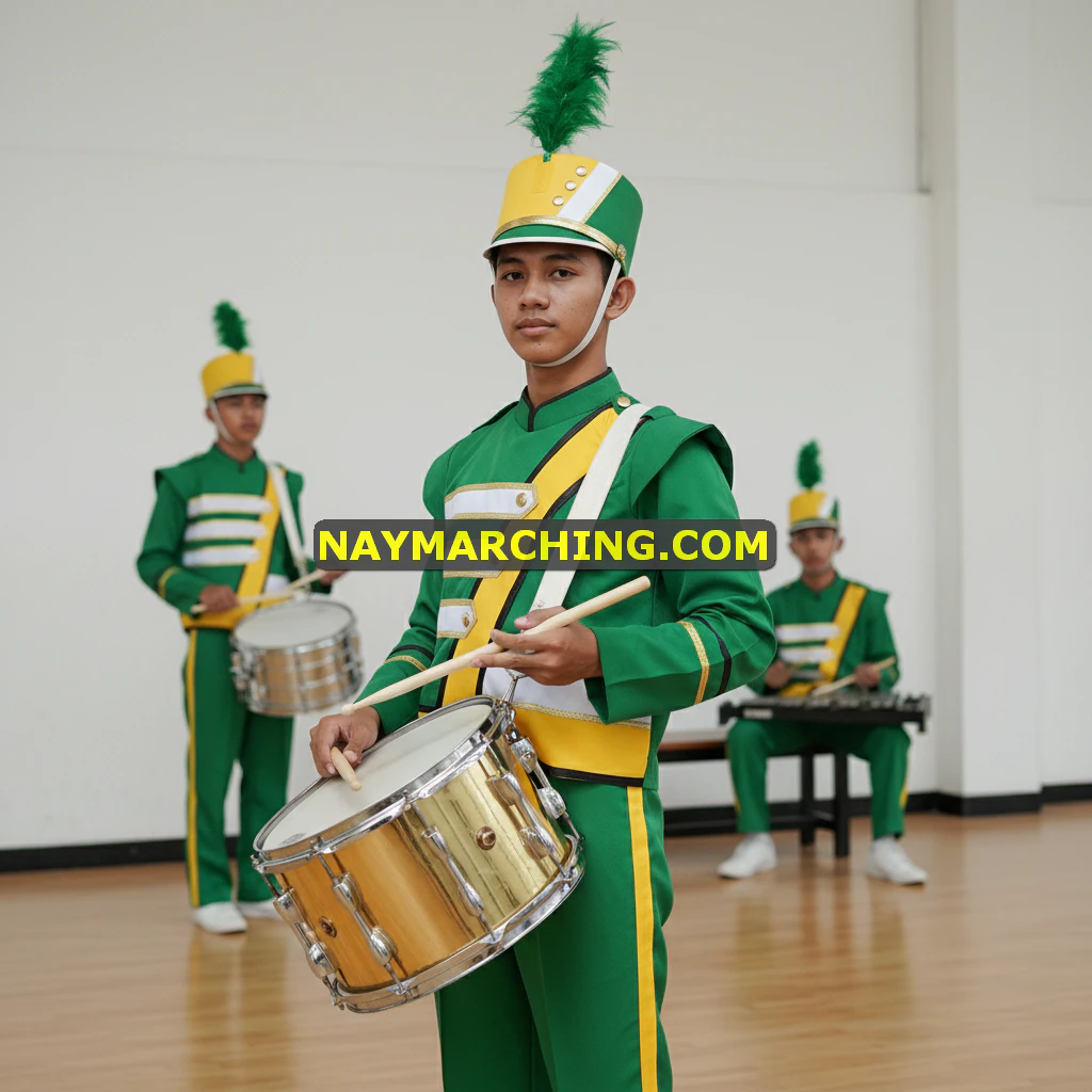 Kostum Drumband Akpol Di Kalimantan Tengah Katingan Katingan Kuala Desa Keramat