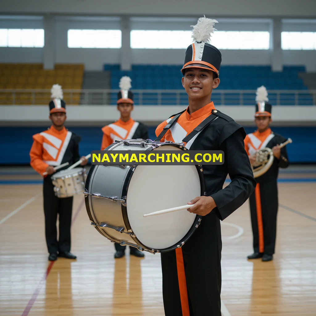 Seragam Drumband Akpol di Kalimantan Tengah Gunung Mas Rungan Desa Luwuk Kantor