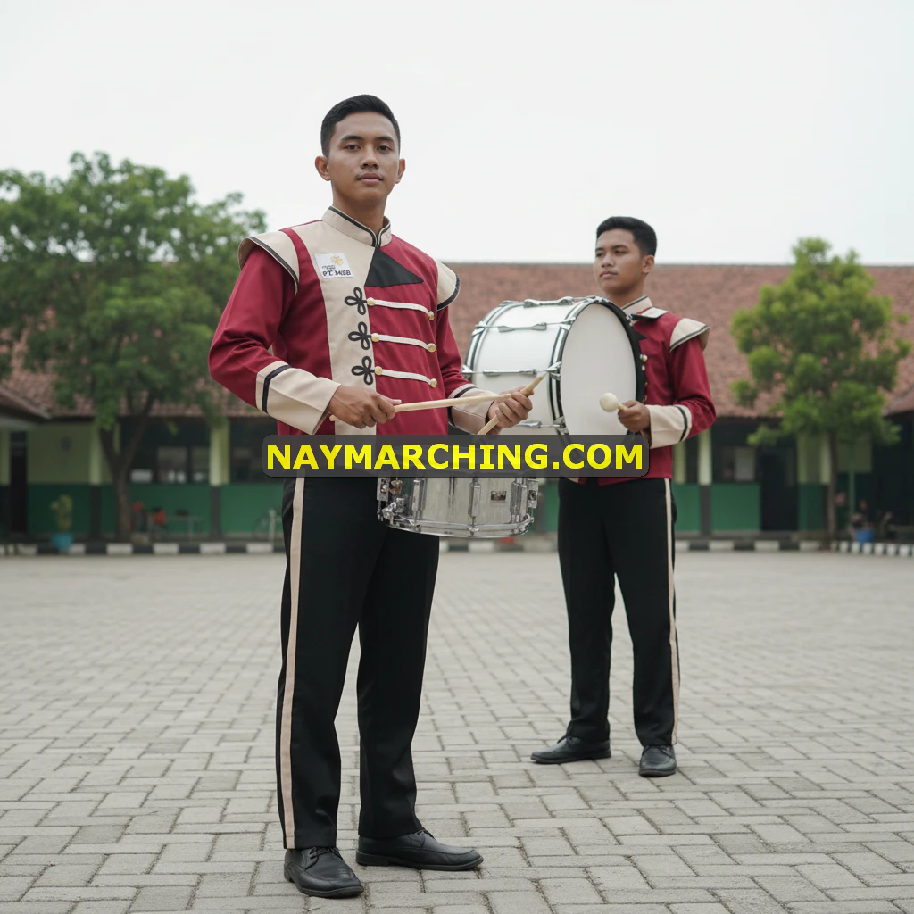 Seragam Drumband Sd Di Kalimantan Tengah Gunung Mas Manuhing Desa Takaras