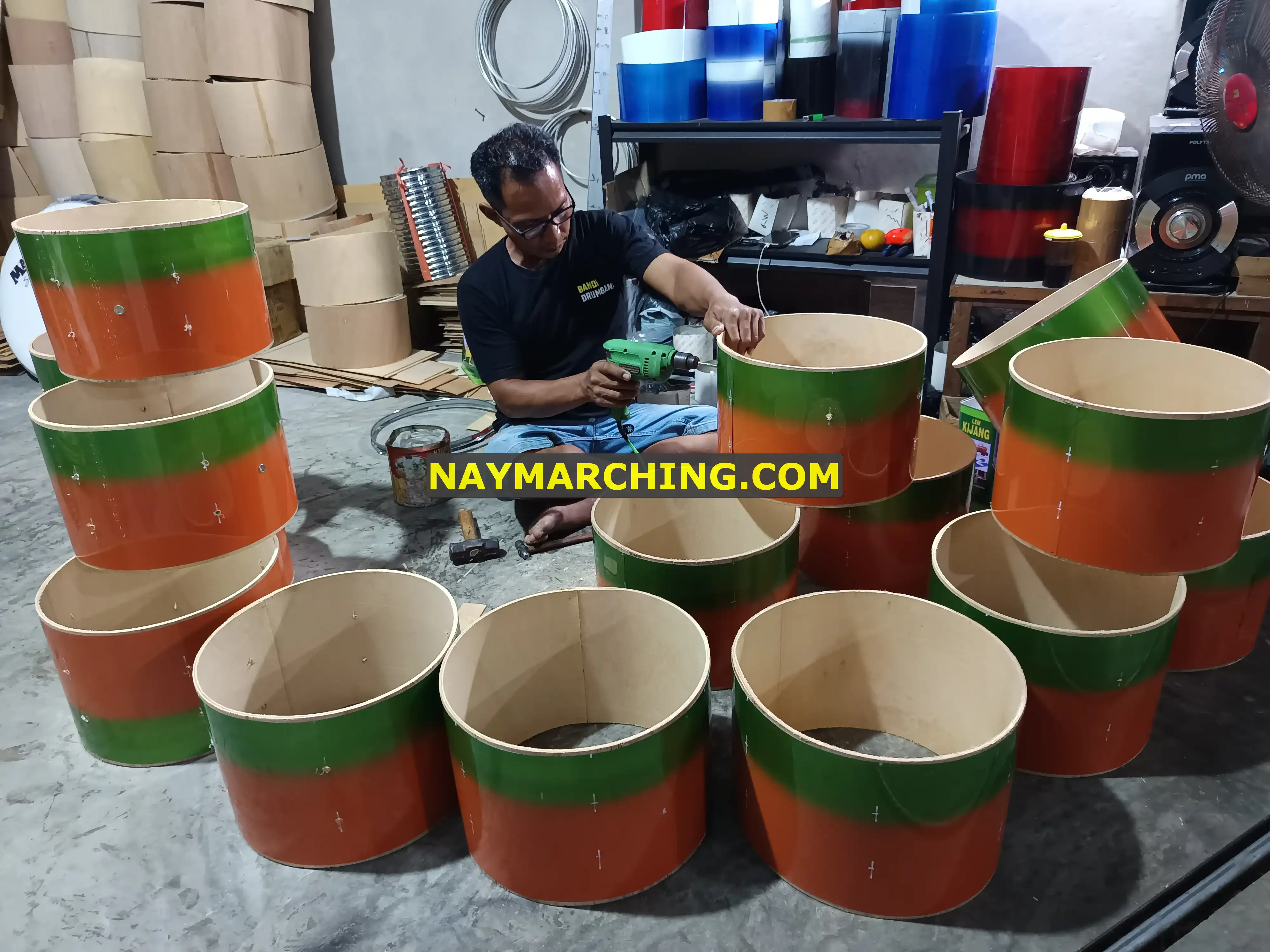 Alat Marching Band Apa Saja di Kalimantan Timur Mahakam Hulu Long Bagun Desa Batoq Kelo