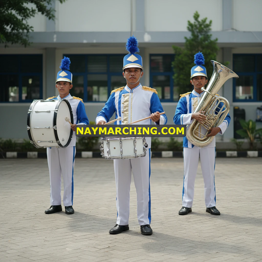 Kostum Drumband Tk di Kalimantan Timur Kota Samarinda Sungai Pinang Desa Gunung Lingai