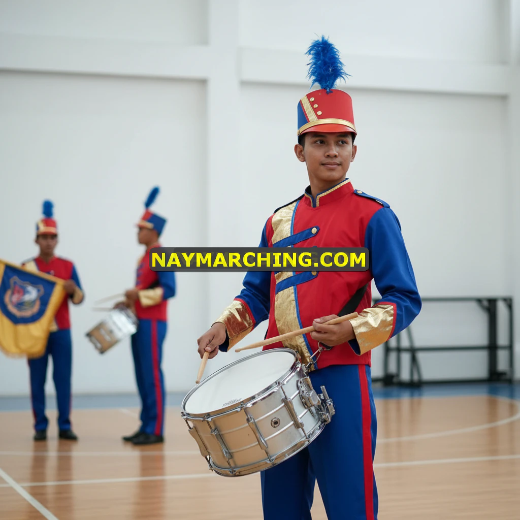 Seragam Drumband Sma di Kalimantan Timur Kutai Kartanegara Muara Muntai Desa Jantur Selatan